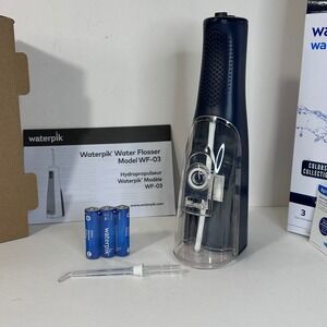 Waterpik Cordless Revive Water Flosser WF-03 Open Box Unused Missing 2 Tips